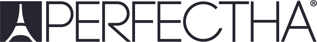 Perfectha logotype color transparent background CMJN